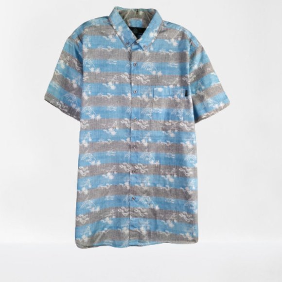 Molokai Surf co. Other - Molokai Surf Co Men's Hawaiian Print Shirt Size L